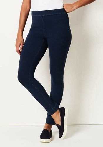 J.Jill Women Pure Jill Indigo Knit 