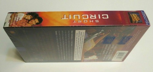 SHORT CIRCUIT VHS video tape FACTORY SEALED 20TH Century Fox stamp watermark - Imagen 8 de 12