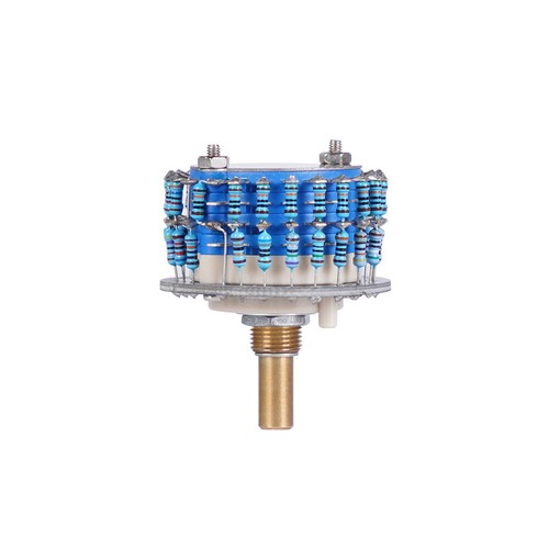 2pole 24step 250K Mono Potentiometer Rotary Switch Attenuator Volume Control Pot - Picture 5 of 7