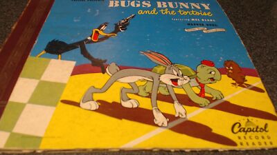 			Bugs Bunny and the tortoise featuring Mel Blanc (with 2x vinyl re		