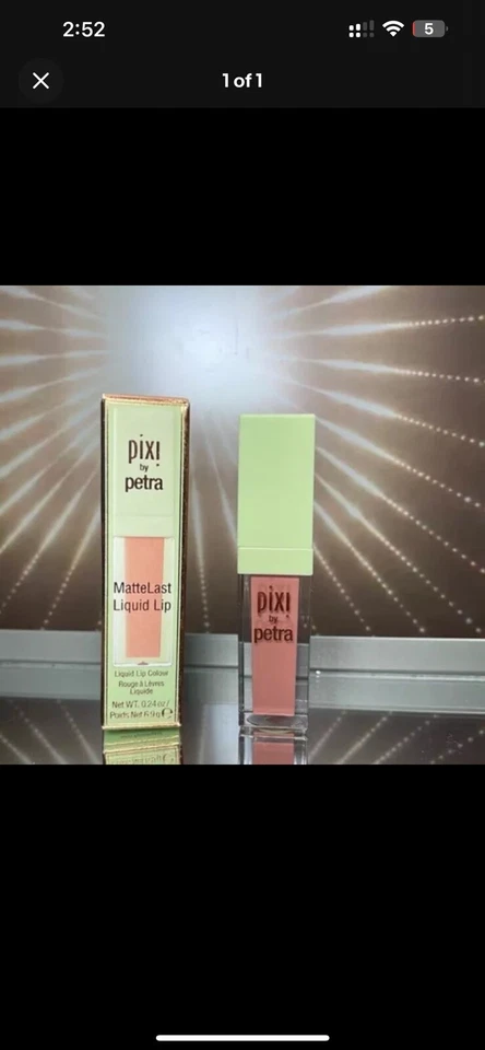 pixi matte last liquid lip color New in box full size Color Bare Beauty - Image 3 of 3