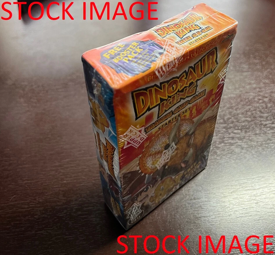 Juego de inicio Dinosaur King 2008 - Juego de cartas coleccionables de cubierta superior sellado de fábrica Foto 2 de 4