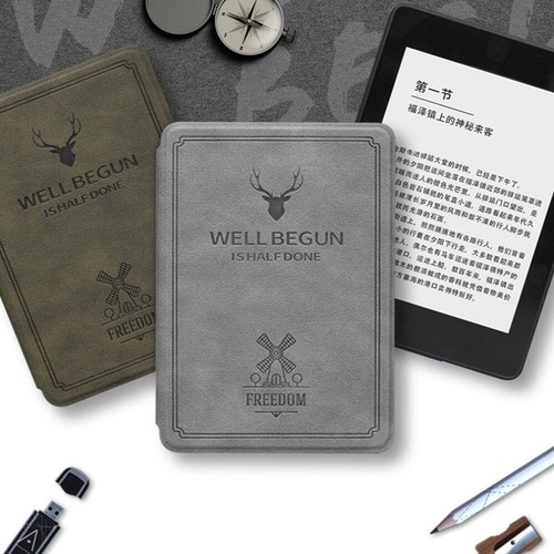 Auto Sleep/Wake 6 inch E-Reader Smart Case for Kindle Paperwhite 1/2/3 - Picture 8 of 16