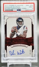 Deshaun Watson 2017 Flawless Rookie Auto /10 Signatures Ruby #RS-DW Browns