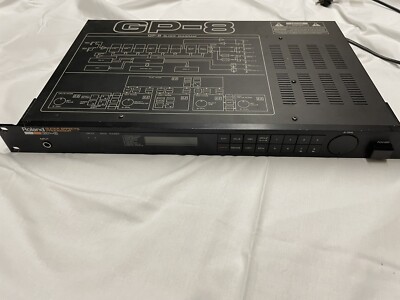 Roland GP-8 Guitar Effects Processor Analog Digital Hybrid Multi-Effect Rack