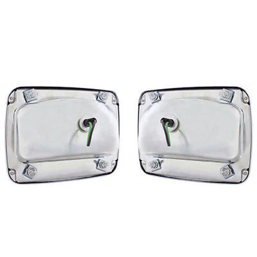 1964-1966 Ford Mustang Rear LED Tail Light Lamp Lens Assemblies Pair w/ Flasher - Picture 10 of 11