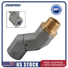 Fuel Transfer Pump Nozzle 3/4 NPT 360  Rotating Fit Fuel Swivel, Transfer Hose