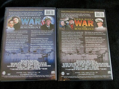 Herman Wouk's War and Remembrance Complete Mini Series 12