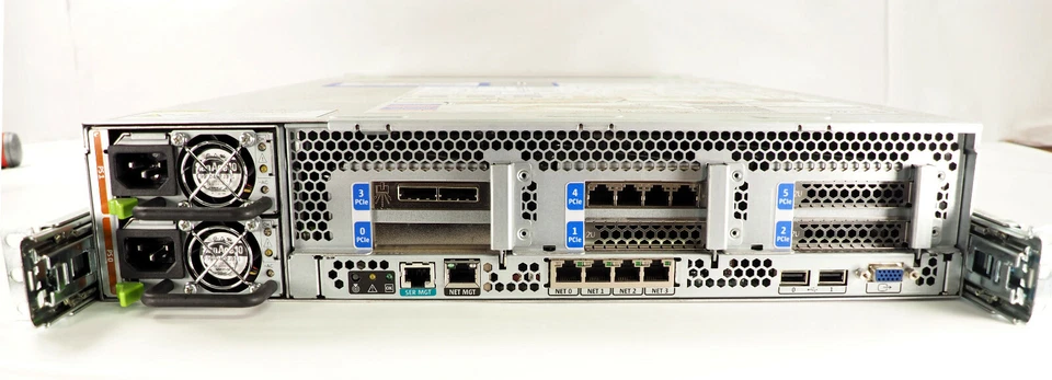  SunFire x4450 4-Xeon 7300s 128GB DDR2 4-146GB HDDs, NIC, SAS Card, 2 PSUs Fiber - Image 4 of 4