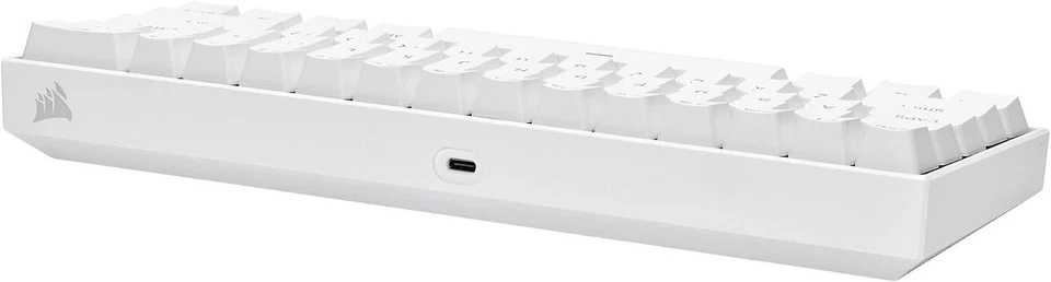 Corsair K65 White RGB Mini 60% Mechanical Gaming Keyboard Cherry MX Speed - Image 4 of 4