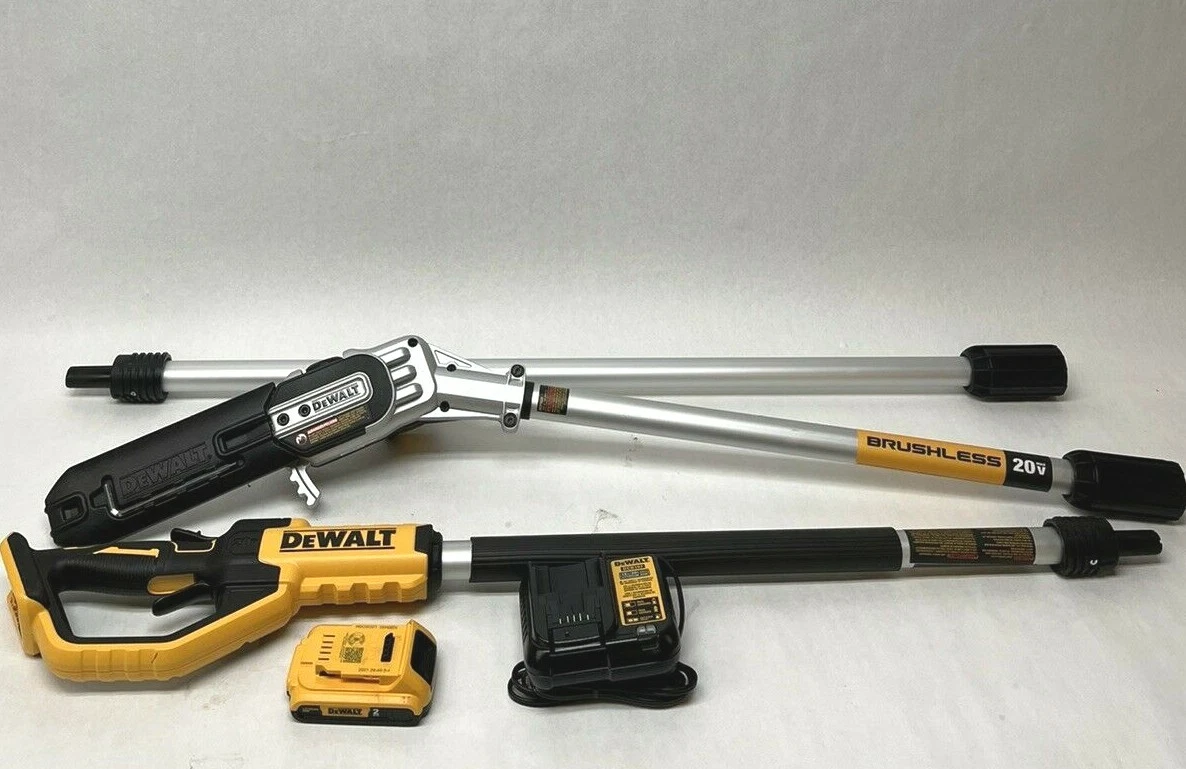 DeWalt DCPS620 20V MAX XR Li Ion Pole Saw WITH EXTENSION battery charger