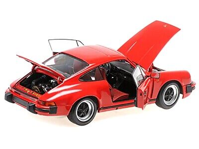 1983 PORSCHE 911 CARRERA COUPE 3.2 RED 1/18 DIECAST CAR BY 1983 PORSCHE 911 CARRERA COUPE 3.2 RED 1/18 DIECAST CAR BY