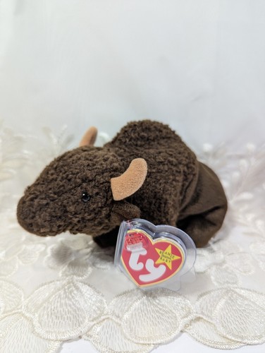 TY Beanie Baby - ROAM the Brown Buffalo 🦬 1997, MINT Vintage Rare Retired (6in) - Picture 1 of 6