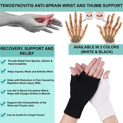 PEDIMEND  Tenosynovitis Arthritis Handschuhe - Karpaltunnel Hände Handgelenkstütze - UK