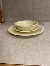 Fiesta Yellow Classic Place Setting~Fiestaware~1987-2002