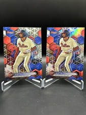 2023 Bowman's Best #TP-25 Justin Crawford Top Prospects Refractor + Base