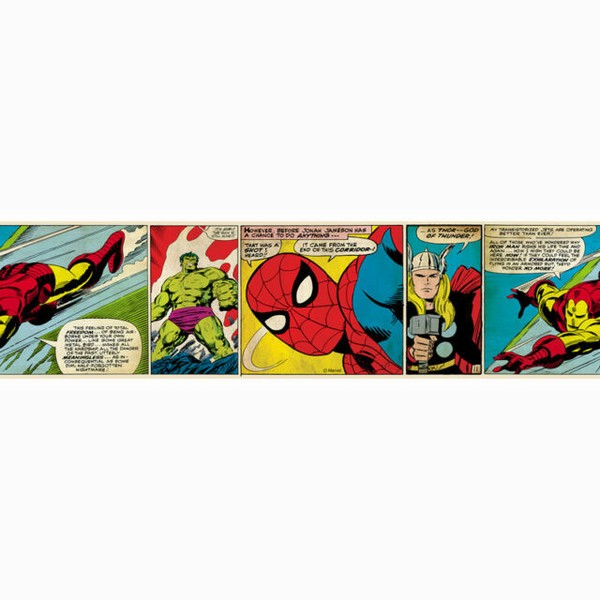 Marvel Comics 5m Self Adhesive Border for sale online eBay