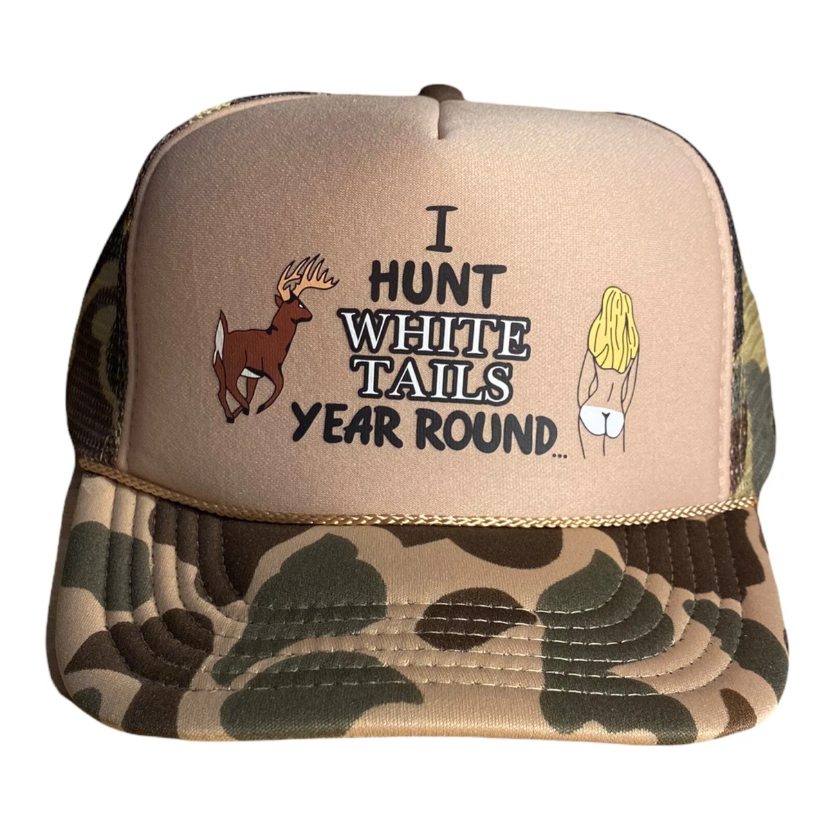 Hunting trucker hat cheap