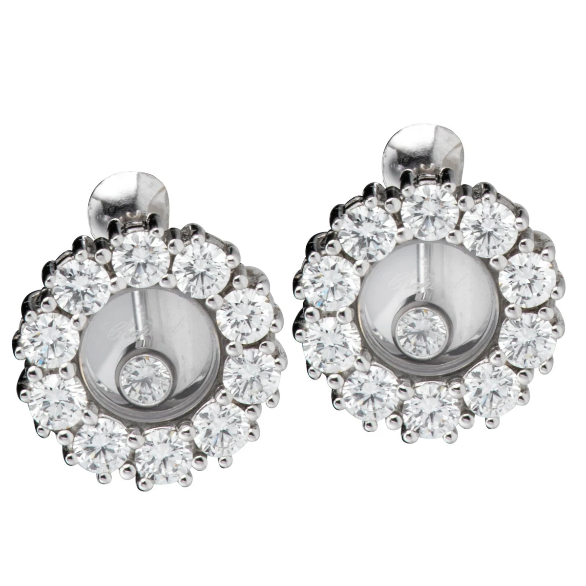chopard diamond hoops