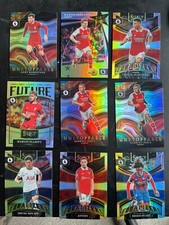 9 x 22/23 Panini Select Premier League Prizm insert card lot Arsenal Liverpool