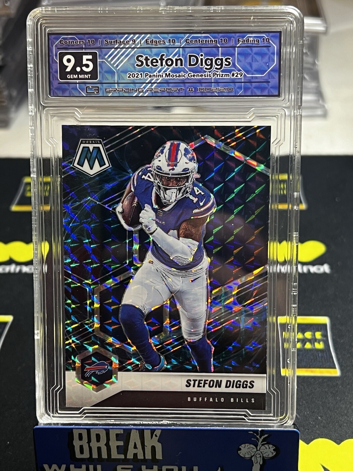 2021 Panini Mosaic - Mosaic Genesis Prizm #29 Stefon Diggs 🔥🔥🔥