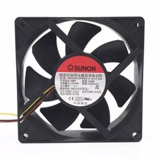 SUNON PMD4812PMB3-A 2 .GN DC48V 0.22A 10.6W 12038 3-Wire Ball Cooling Fan