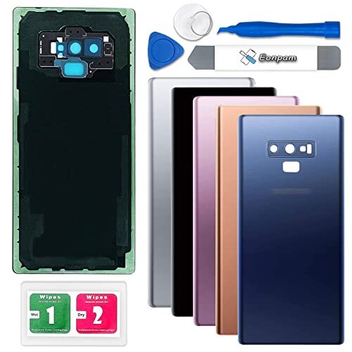 Eonpam Scocca Vetro Posteriore Sostituzione per Samsung Galaxy Note 9 (i6S)