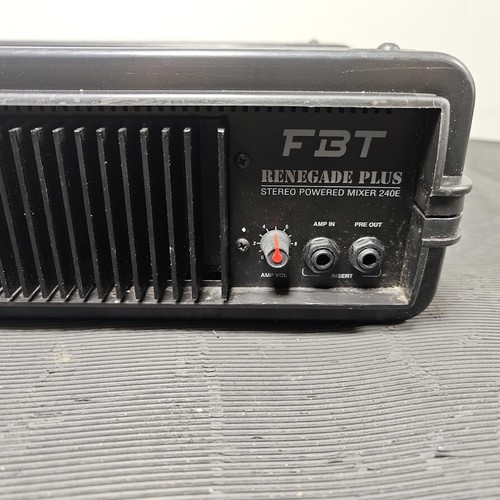 FBT Renegade Plus 240E Stereo Mixer - gebraucht, kleinere Kratzer - Bild 12 von 13