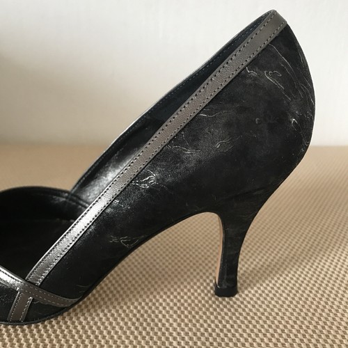 Sabrina Chic, Woman Shoes, Charcoal, Leather, RRP £110, Size UK 3, EU 36 - Picture 2 of 10
