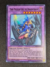 Yugioh Dark Magician Girl The Dragon Knight DRL3-EN044 1st Edition Ultra Rare NM