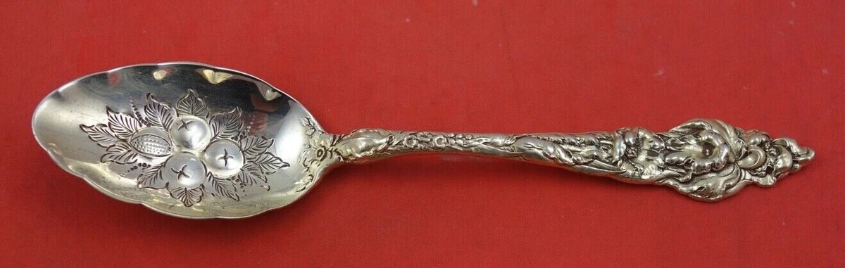 Reed & Barton Antique US Les Six Fleur Spoon Sterling Silver for