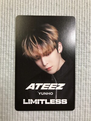ATEEZ JAPAN 2ND SINGLE Limitless HMV coupon Official Photo Card | eBay