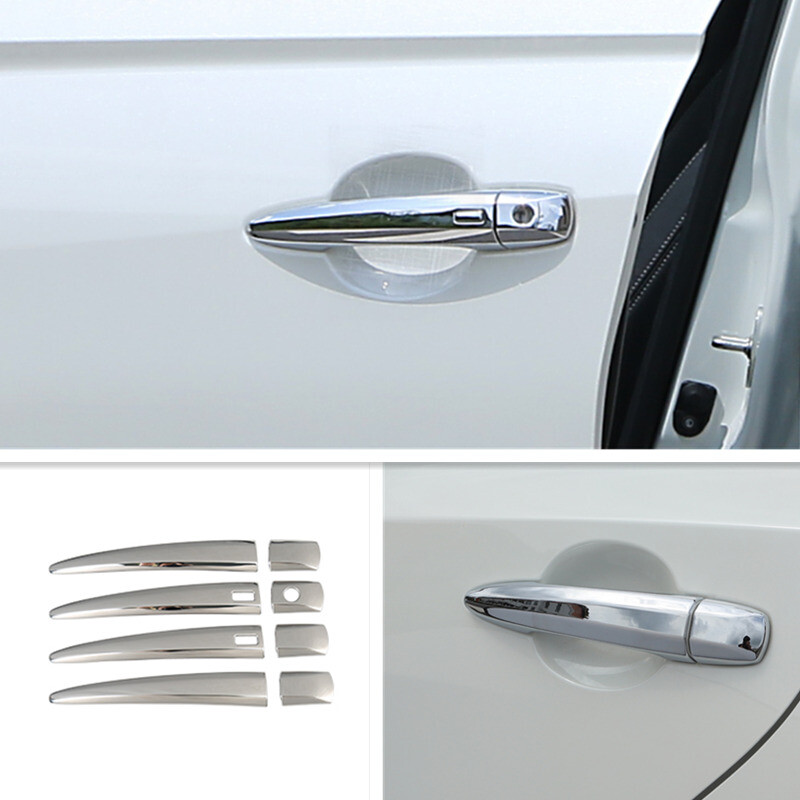 Chrome Car Door Handles Cover Trim 8pcs For Nissan Sentra 2020-2023 Accessories