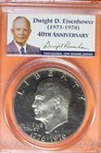 1976 -S $1 Ike Eisenhower Dollar CLAD TYPE-2 PCGS PR69DCAM #B41532 — photo 1