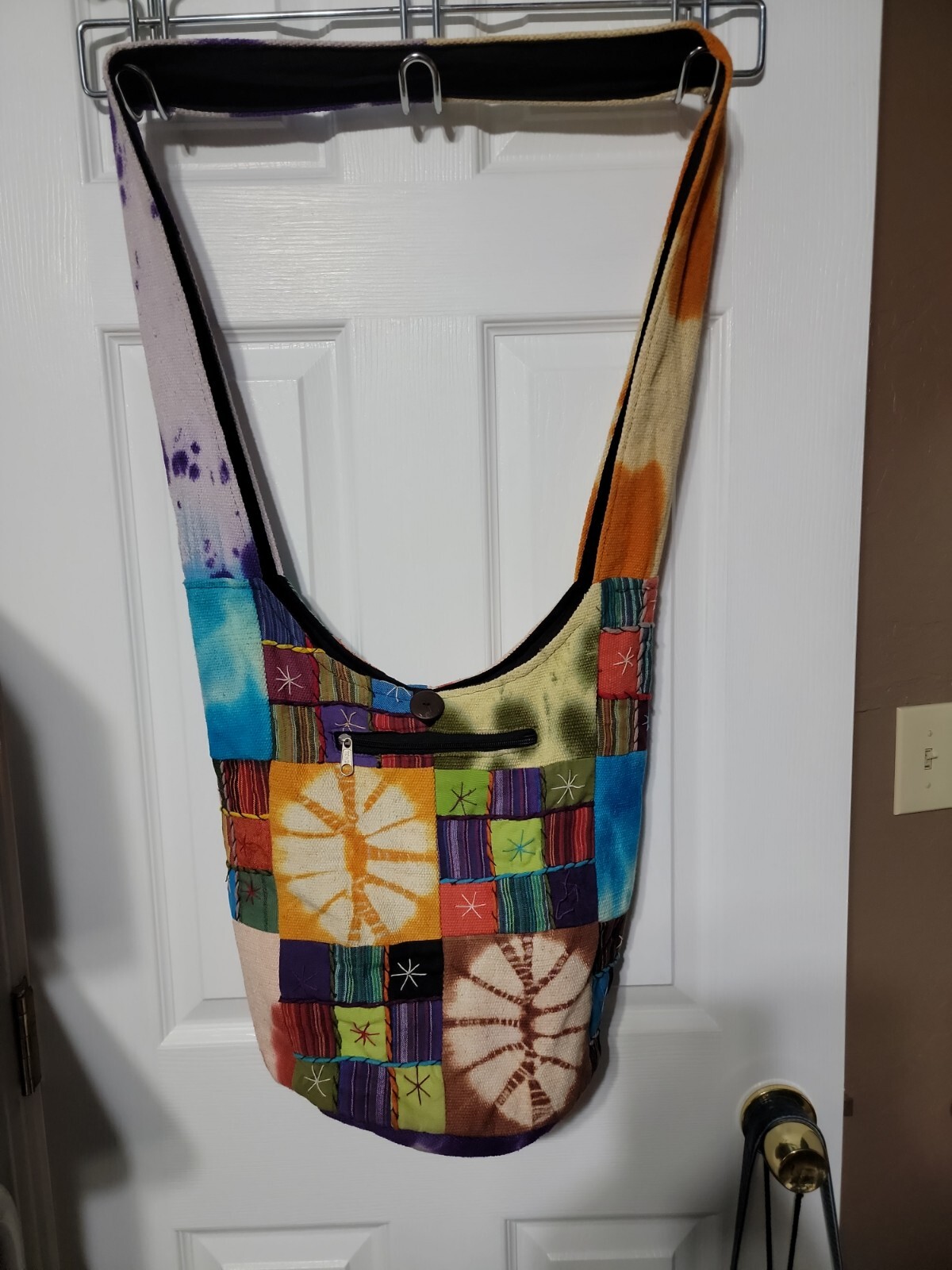 Kathmandu Imports Shoulder Bag Crossbody Boho Hobo Co… Gem