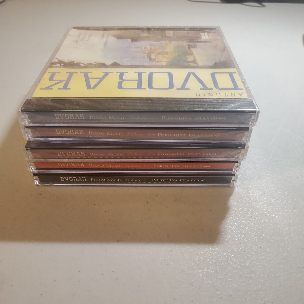Dvorak: The Complete Works For Solo Piano, Volume 1-5 CD
