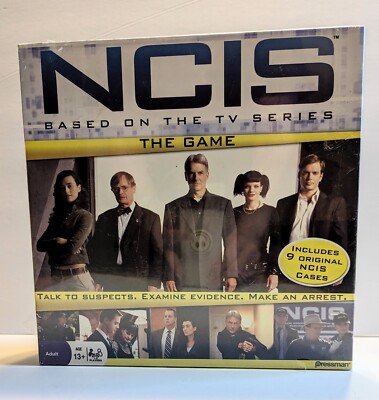 NCIS The Game - Based On The TV Series 9 Original NCIS Cases SEALED! NEW 2010