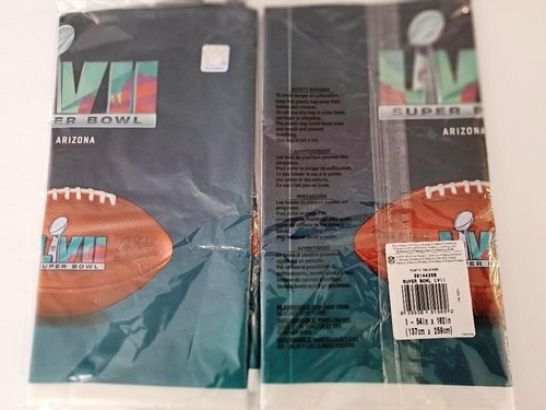 Super Bowl LVII Arizona Table Cloth 54in x 102in - New/Sealed - Picture 1 of 4