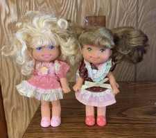 Cherry Merry Muffin Herself Chocolottie Doll Lot Series 2 Mattel 1989 Vintage