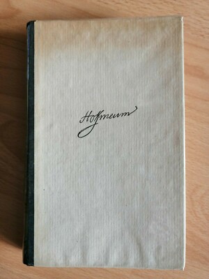 Greeff     ETA Hoffmann als Musiker und Musikschriftsteller  geb.