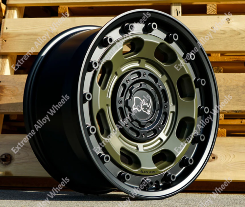 16" Green Atlas Alloy Wheels Fits Volkswagen Crafter 6x130 + BF Goodrich Tyres - Picture 4 of 10