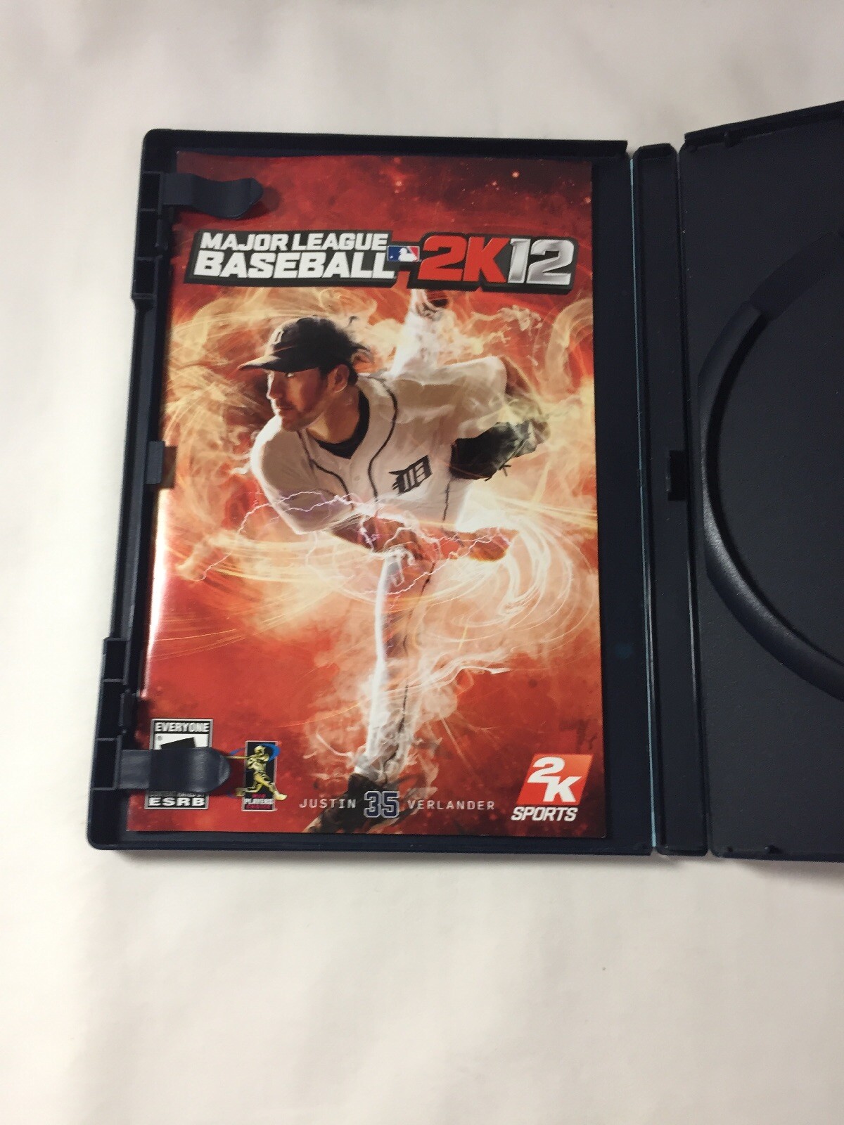 Major League Baseball 2K12 PS2 PlayStation 2 CASE AND MANUAL ONLY - NO ...
