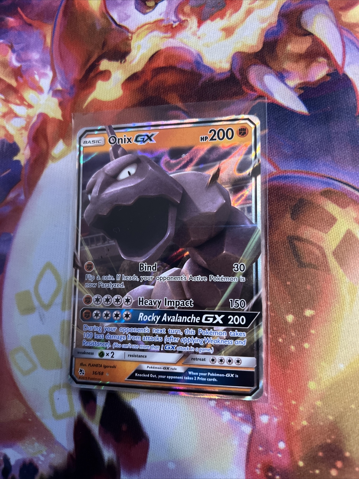 Onix GX - 36/68 - Ultra Rare - Pokemon Singles » Hidden Fates - CoreTCG