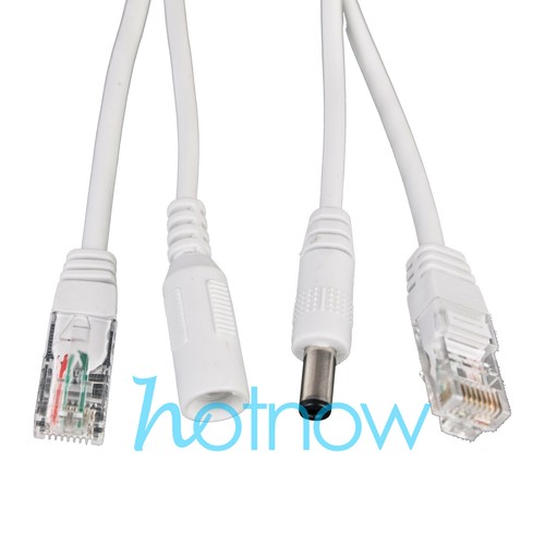 Passive Power Over Ethernet PoE Injector + Splitter Kit - Afbeelding 2 van 3