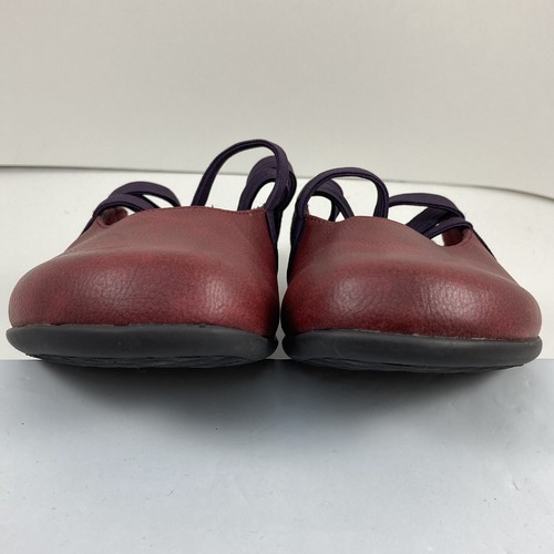 Orthaheel Vionic Sasha Red Slip On Clogs 5 Comfort Shoes - Picture 7 of 9