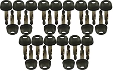 Fits #65 Sany Ignition Replacement Key *25 Pack*