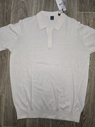 Dunmore Herren Polo Shirt Leinen-Mix Creme Gr.2XL Neu UVP 39,90€