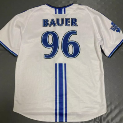 Trevor Bauer 2023 #96 Yokohama DeNA BayStars Home Jersey