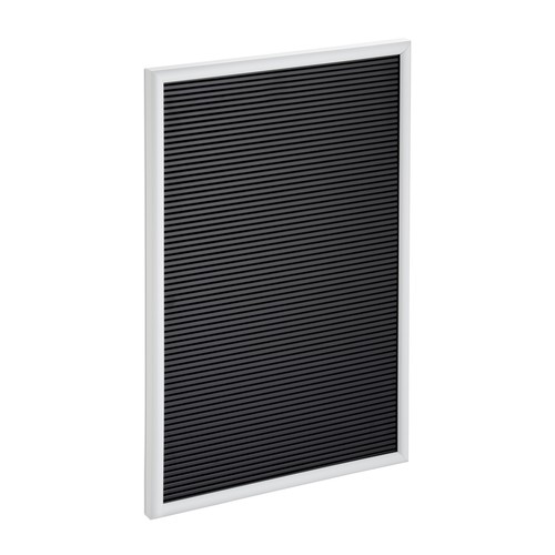 4 letter boards 30x45, Message board, Pizarra letras, Marco blanco, 145 letras - Imagen 9 de 9