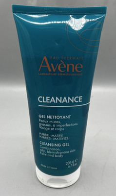 Avene Cleanance Cleansing Gel 200ml Exp.10/2026 NEW Broken Seal
